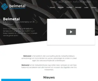 Belmetal.be(Home) Screenshot