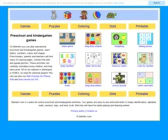 Belmikri.com(Belmikri preschool and kindergarten games) Screenshot