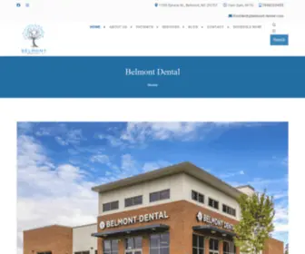 Belmont-Dental.com(Family & Cosmetic Dentistry in North Carolina) Screenshot