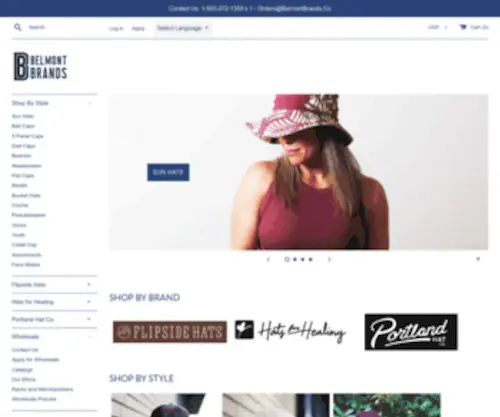 Belmontbrands.co(Belmont Brands) Screenshot