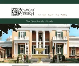 Belmontmansion.com(Belmont Mansion) Screenshot