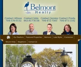 Belmontrealty.net(Belmont Realty) Screenshot