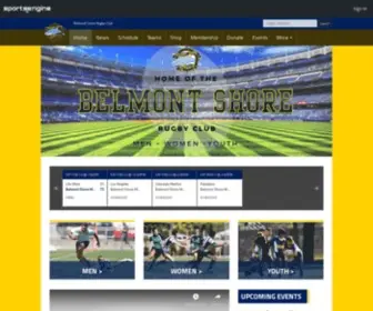 Belmontshorerfc.com(Belmont Shore Rugby Club) Screenshot