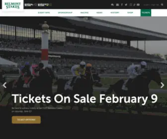 Belmontstakes.com Screenshot