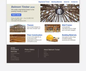 Belmonttimber.com.au(Engineered Timber Products) Screenshot
