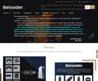 Beloader.com(PS5 Keyboard Mouse Converter) Screenshot