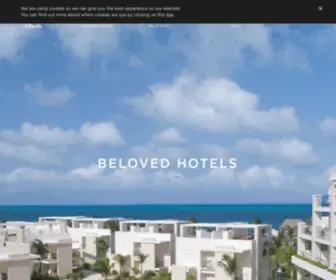 Belovedhotels.com(A Caribbean Hotel for Couples Only) Screenshot