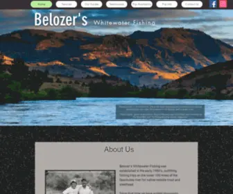 Belozerswhitewaterfishing.com(Belozer's Whitewater Fishing) Screenshot