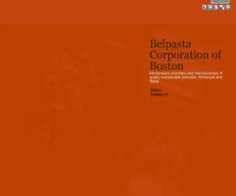 Belpasta-Trattorina.com(Belpasta Corporation of Boston) Screenshot