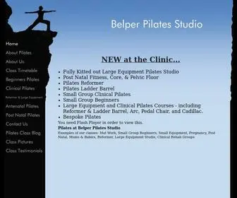 Belperpilates.co.uk(Belper Pilates Studio) Screenshot