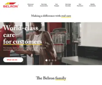 Belron.com(Home) Screenshot