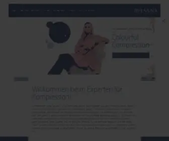 Belsana.de(Experte für Kompressionsstrümpfe) Screenshot