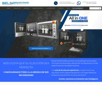 Belsatisistemas.com(Fabricante de PC industrial) Screenshot