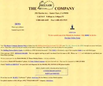 Belsaw.com(Belsaw) Screenshot