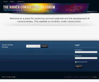 Belsebuubcommunity.com(Higher Consciousness) Screenshot