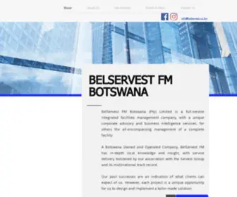 Belservest.com(Belservest FM Botswana) Screenshot