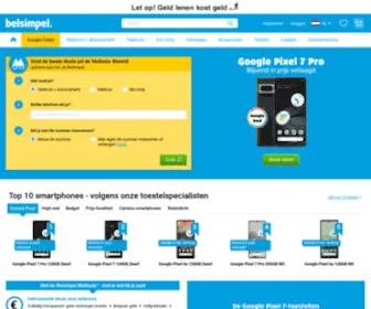 Belsimpel.nl(Gratis Mobiel) Screenshot