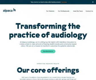 Belsonohearing.com(Alpaca Audiology for All Your Hearing Loss Solutions) Screenshot