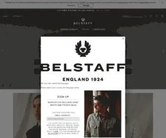 Belstaff.net(Official Online Store) Screenshot