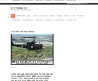 Beltfeds.com(Specializing in Machine Gun Parts and Accessories) Screenshot