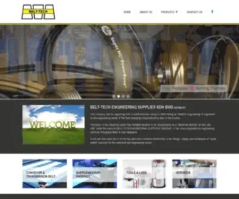 Belting.com.my(Belt-Tech Engineering Supplies Sdn Bhd) Screenshot