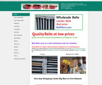 Beltmart.com(Wholesale Belts) Screenshot