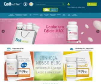 Beltnutrition.com.br(Belt Nutrition suplementos alimentares) Screenshot