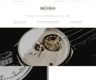 Beltonn.com(Montres de luxe Beltonn) Screenshot