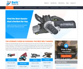 Beltsanderlab.com(Belt Sander Review) Screenshot