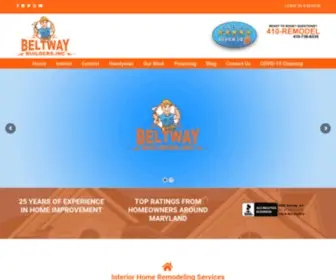 Beltwaybuilders.com(Beltway Builders) Screenshot