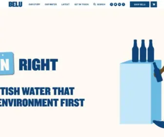 Belu.org(Drink the difference) Screenshot