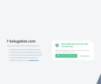 Belugabet.com Screenshot