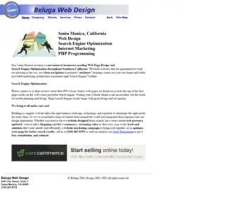 Belugadesign.com(Web Design Santa Monica) Screenshot