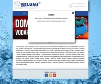 Belumi.sk(Úvod) Screenshot