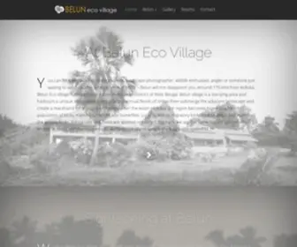 Belunecovillage.com(Belun Eco Village) Screenshot