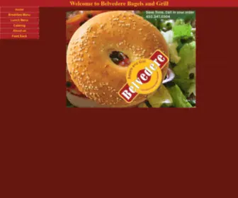 Belvederebagelsandgrill.com(Belvederebagelsandgrill) Screenshot