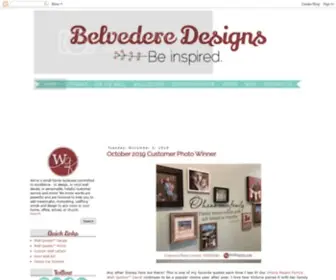 Belvederedesignsblog.com(Belvedere Designs) Screenshot