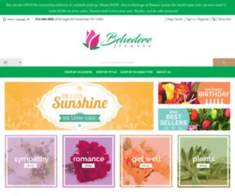 Belvedereflowers.com(Belvedere Flowers) Screenshot