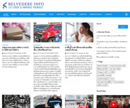 Belvedereinfo.com(Belvedere Info) Screenshot