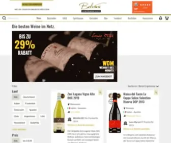 Belvini.de(Wein Online Kaufen) Screenshot
