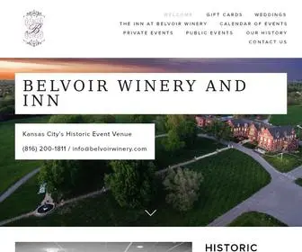 Belvoirwinery.com(Belvoir Winery) Screenshot