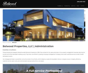 Belwoodprop.com(We believe that 50% of effective property management in Los Angeles) Screenshot