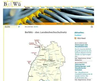 Belwue.de(BelWü) Screenshot