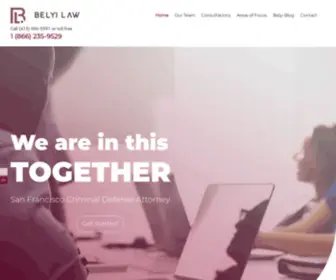 Belyilaw.com(Belyi Law) Screenshot