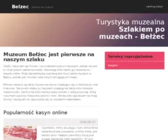 Belzec.org.pl(Bełżec) Screenshot