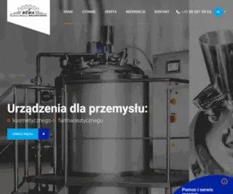 Bema.com.pl(Zakład budowy maszyn) Screenshot