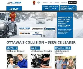 Bemac.ca(Ottawa Collision) Screenshot