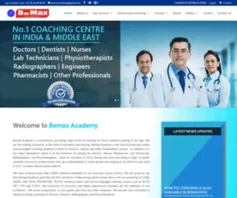 Bemaxacademy.com(Best institute in DHA) Screenshot