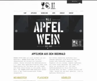 Bembel-With-Care.de(Apfelwein in Dosen) Screenshot