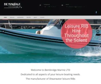 Bembridgeoutboards.co.uk(Solent RIB Hire and Specialist Marine Services) Screenshot